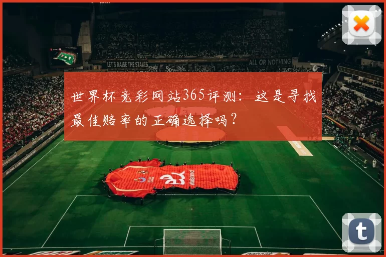 世界杯竞彩网站365评测：这是寻找最佳赔率的正确选择吗？